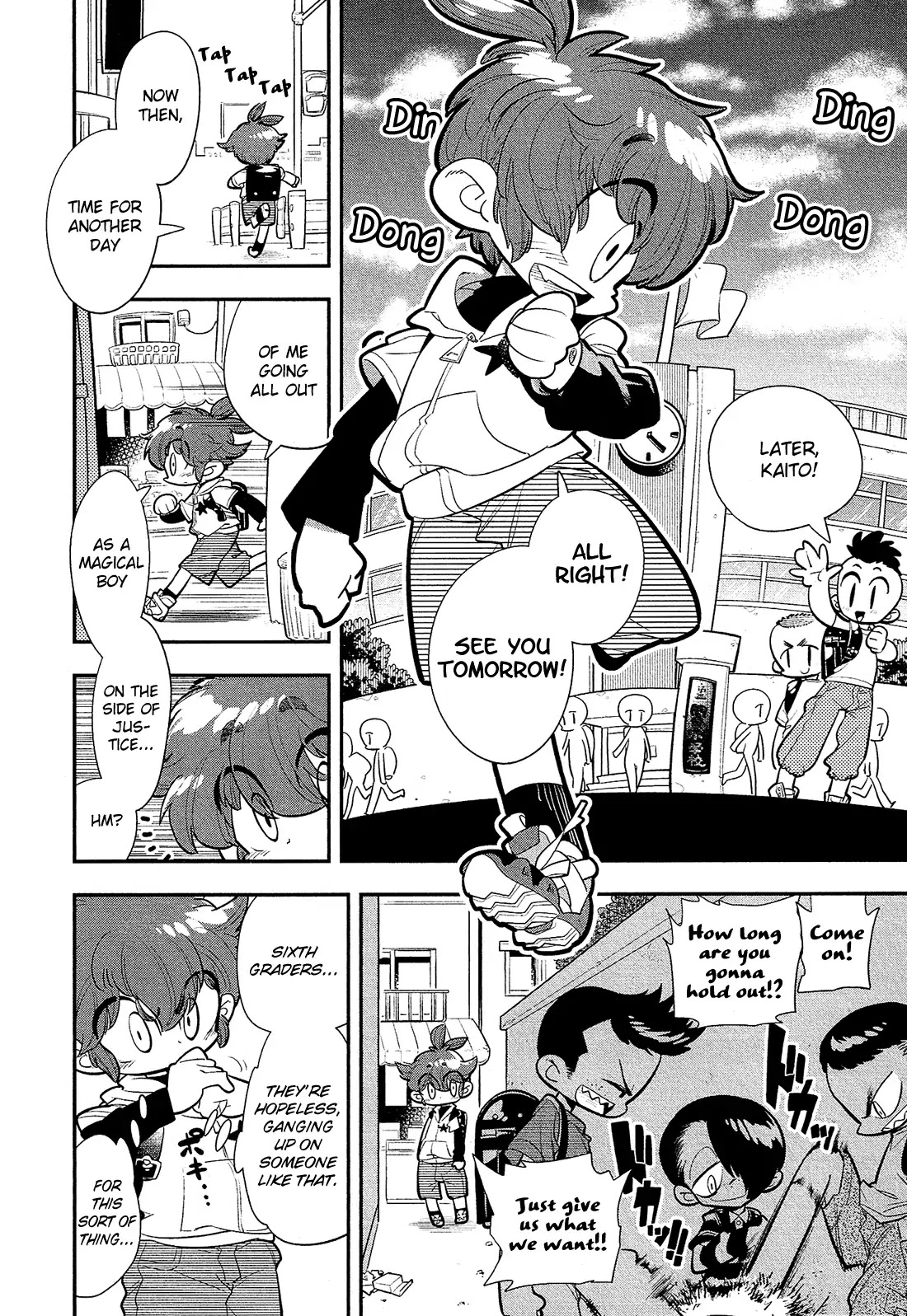 Bokura wa Mahou Shounen Chapter 3 page 2 - Chapter 3: I Don't Need You to be My Friend!!!!