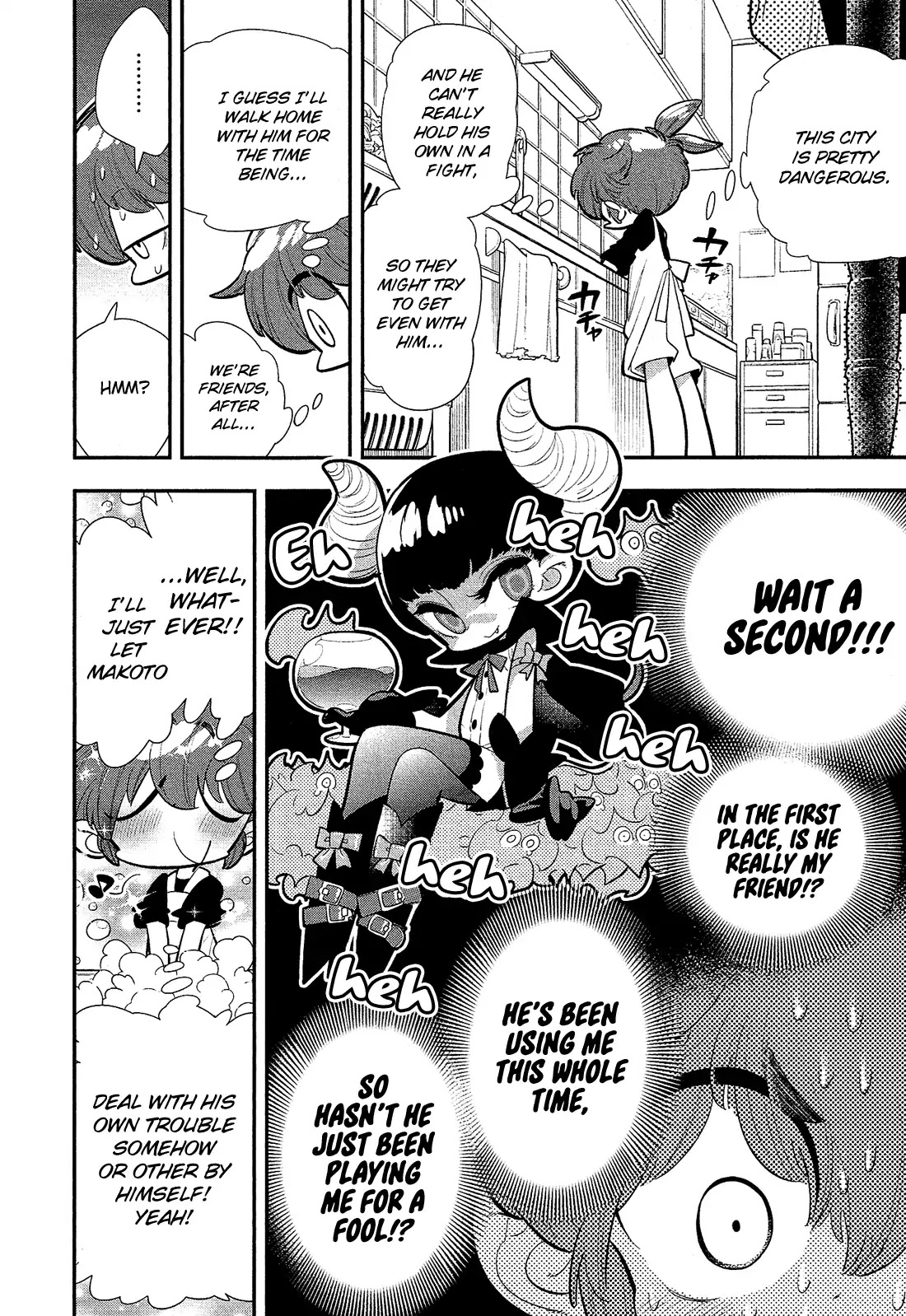 Bokura wa Mahou Shounen Chapter 3 page 6 - Chapter 3: I Don't Need You to be My Friend!!!!