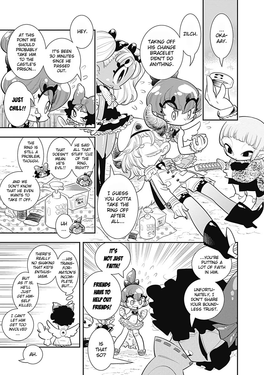 Bokura wa Mahou Shounen Chapter 30 page 17 - Chapter 30: Thrilling ♡ Pink Is Back!!
