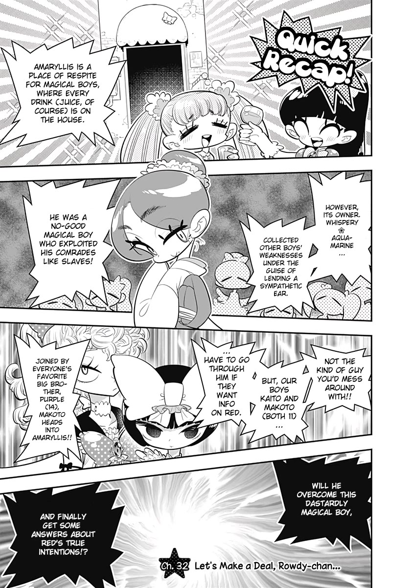 Bokura wa Mahou Shounen Chapter 32 page 1 - Chapter 32: Let's Make a Deal, Rowdy-chan...