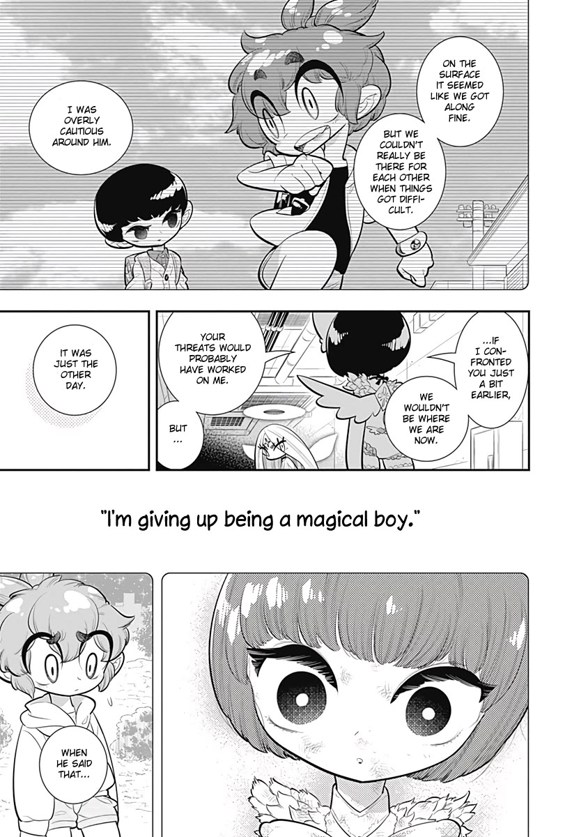 Bokura wa Mahou Shounen Chapter 32 page 27 - Chapter 32: Let's Make a Deal, Rowdy-chan...