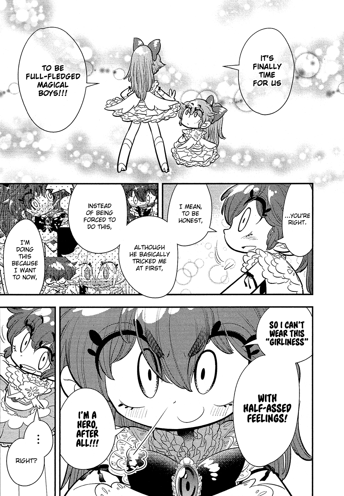 Bokura wa Mahou Shounen Chapter 4 page 29 - Chapter 4: It's Finally Time For Us to be Full-fledged Magical Boys!!!