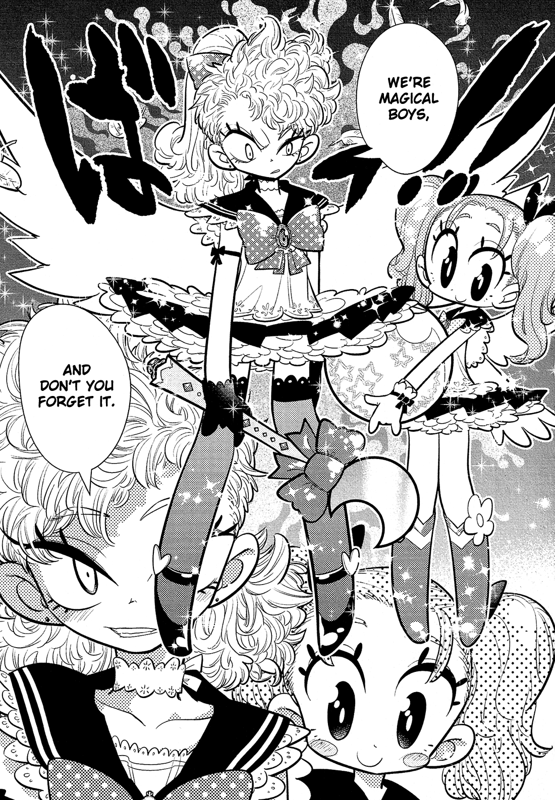 Bokura wa Mahou Shounen Chapter 4 page 33 - Chapter 4: It's Finally Time For Us to be Full-fledged Magical Boys!!!