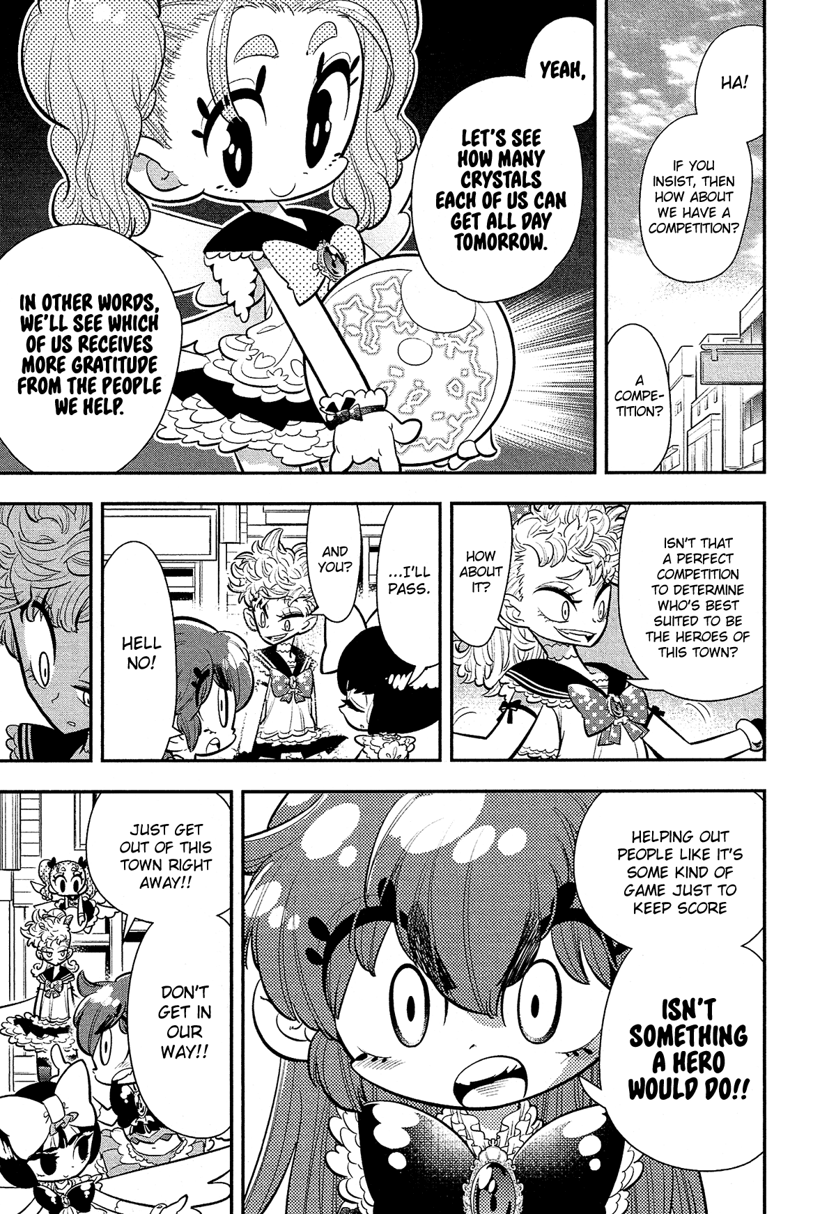 Bokura wa Mahou Shounen Chapter 5 page 10 - Chapter 5: Damn It!!! Why is Someone Like Him...!!!