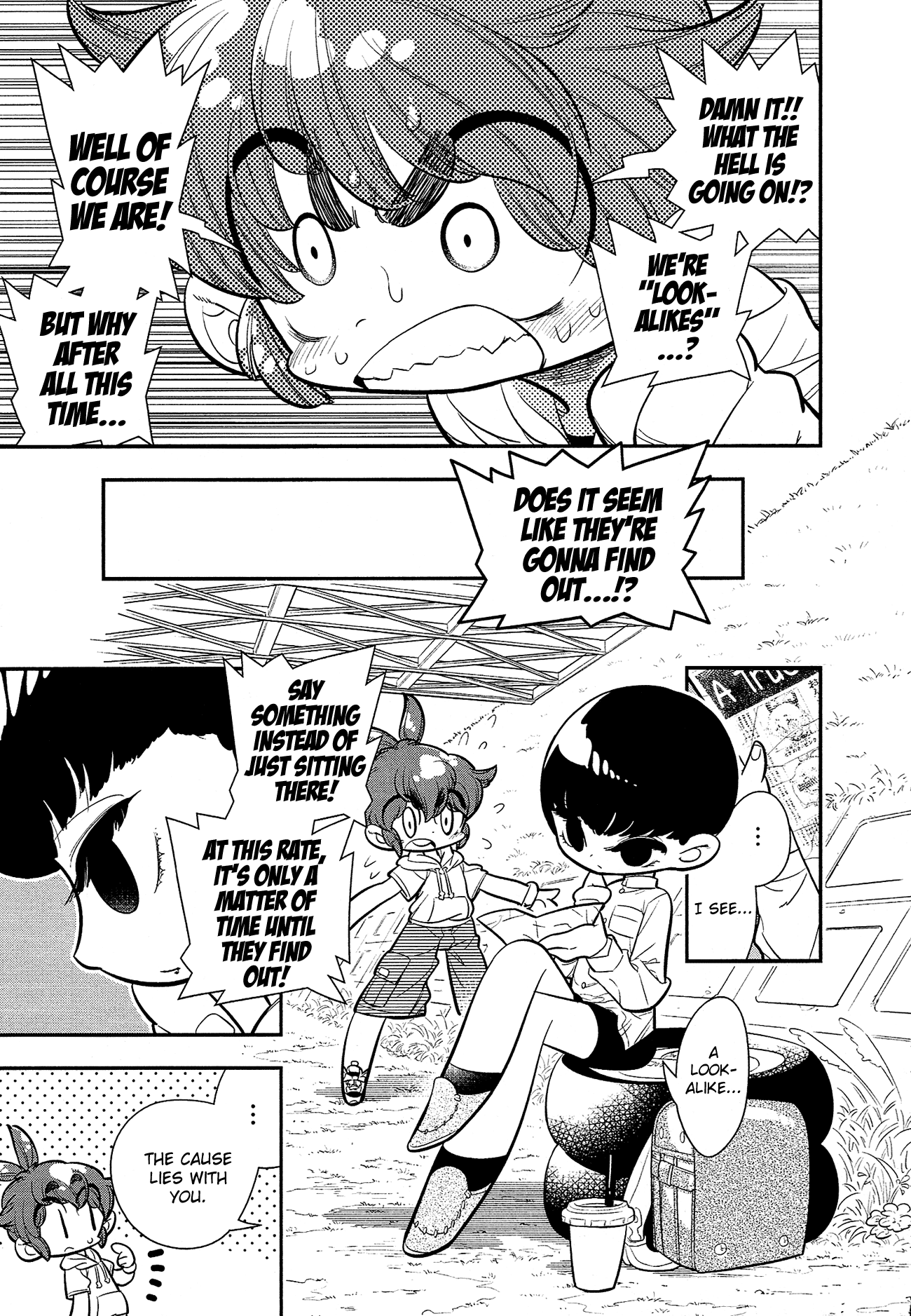 Bokura wa Mahou Shounen Chapter 7 page 12 - Chapter 7: Is That How They're Gonna Find Out!?