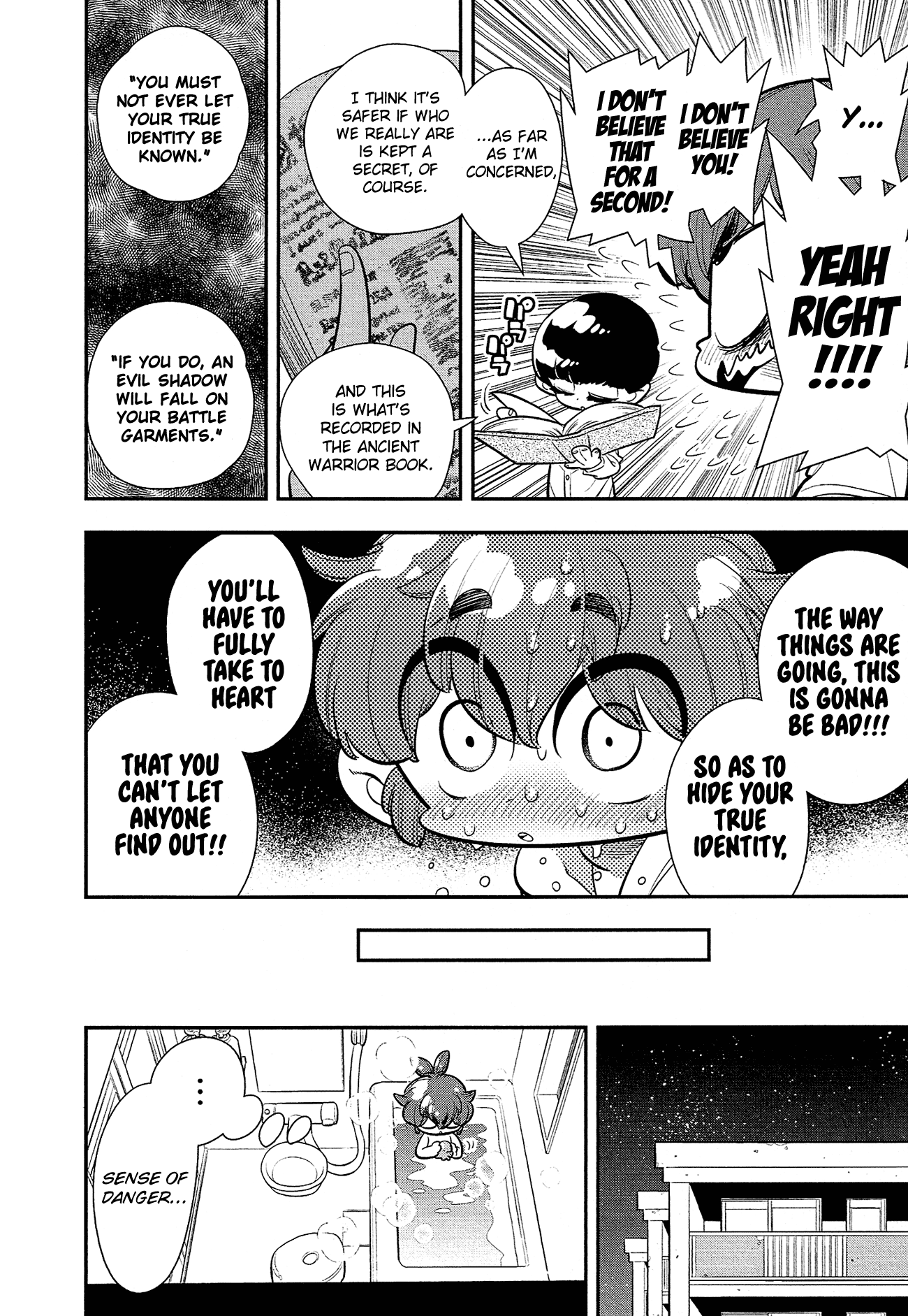 Bokura wa Mahou Shounen Chapter 7 page 15 - Chapter 7: Is That How They're Gonna Find Out!?