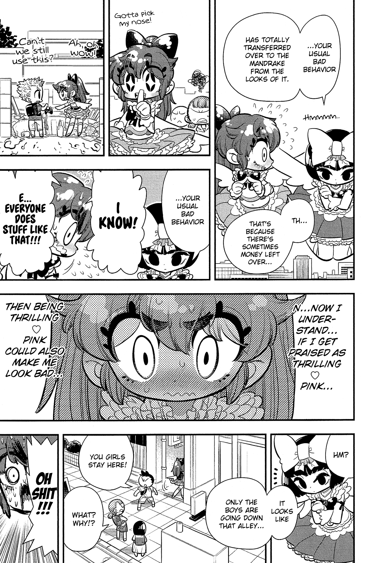 Bokura wa Mahou Shounen Chapter 7 page 32 - Chapter 7: Is That How They're Gonna Find Out!?