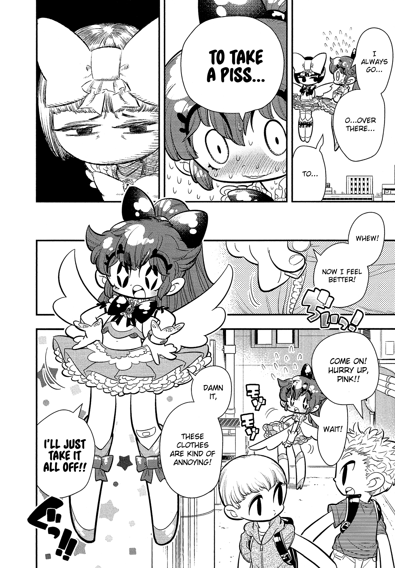 Bokura wa Mahou Shounen Chapter 7 page 33 - Chapter 7: Is That How They're Gonna Find Out!?