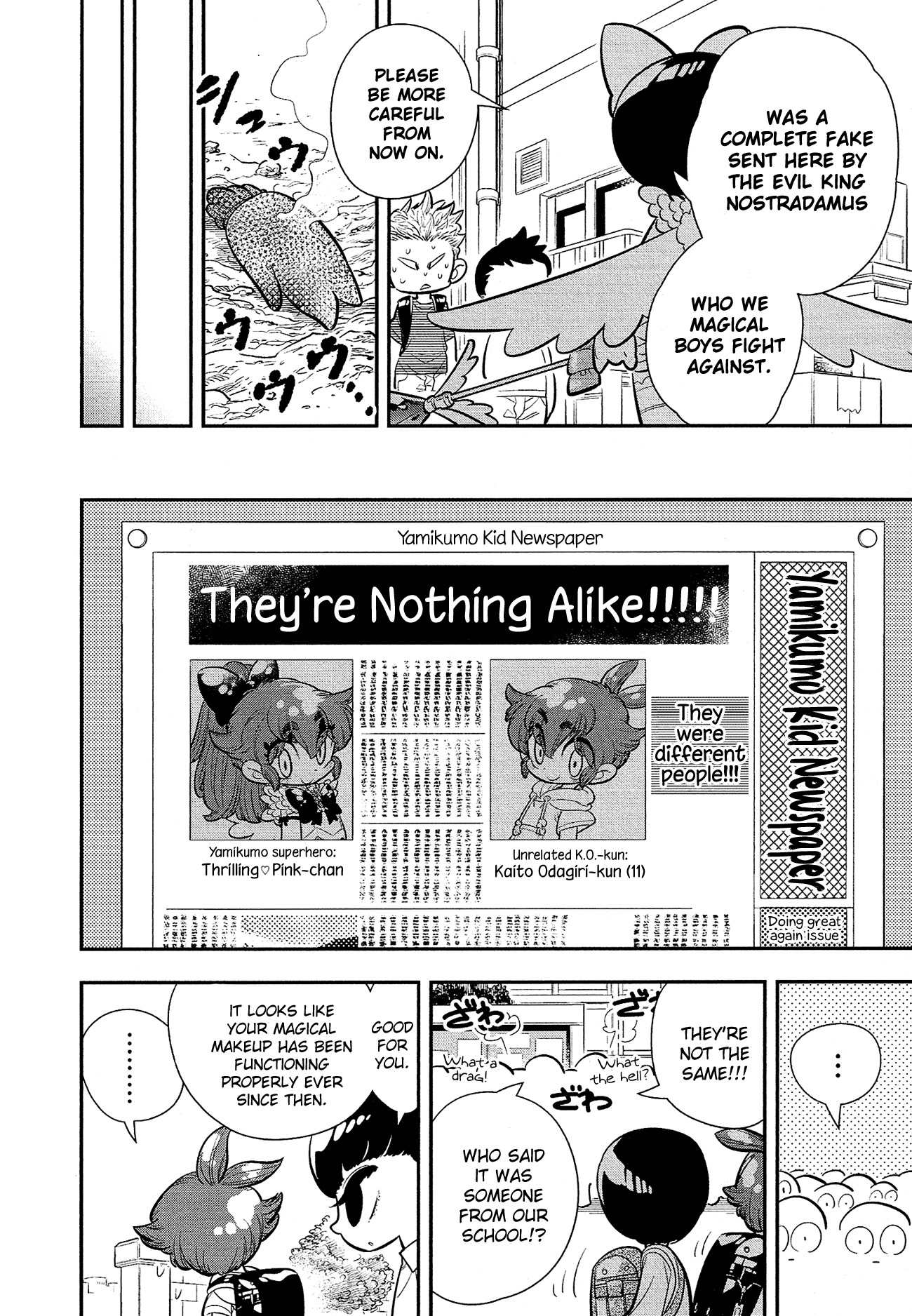 Bokura wa Mahou Shounen Chapter 7 page 35 - Chapter 7: Is That How They're Gonna Find Out!?
