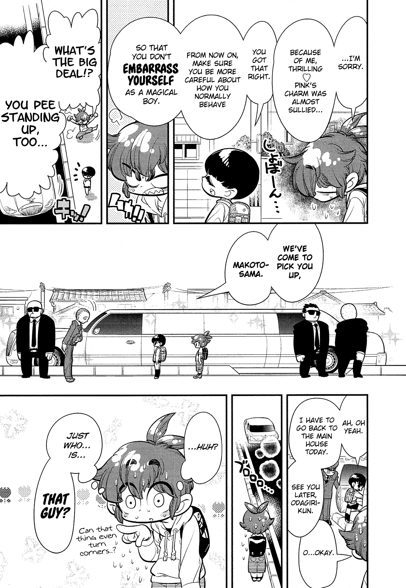 Bokura wa Mahou Shounen Chapter 7 page 36 - Chapter 7: Is That How They're Gonna Find Out!?