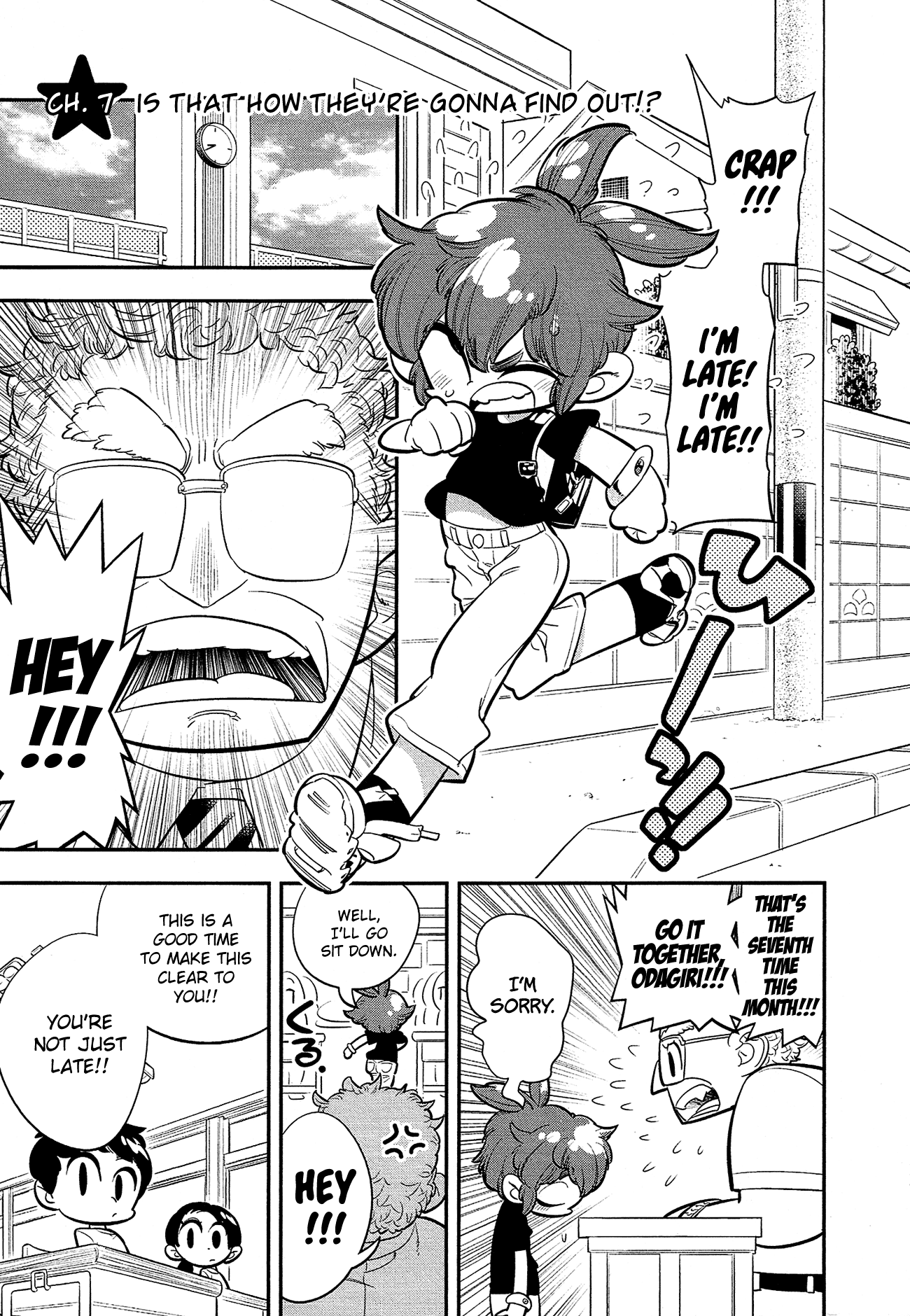 Bokura wa Mahou Shounen Chapter 7 page 6 - Chapter 7: Is That How They're Gonna Find Out!?