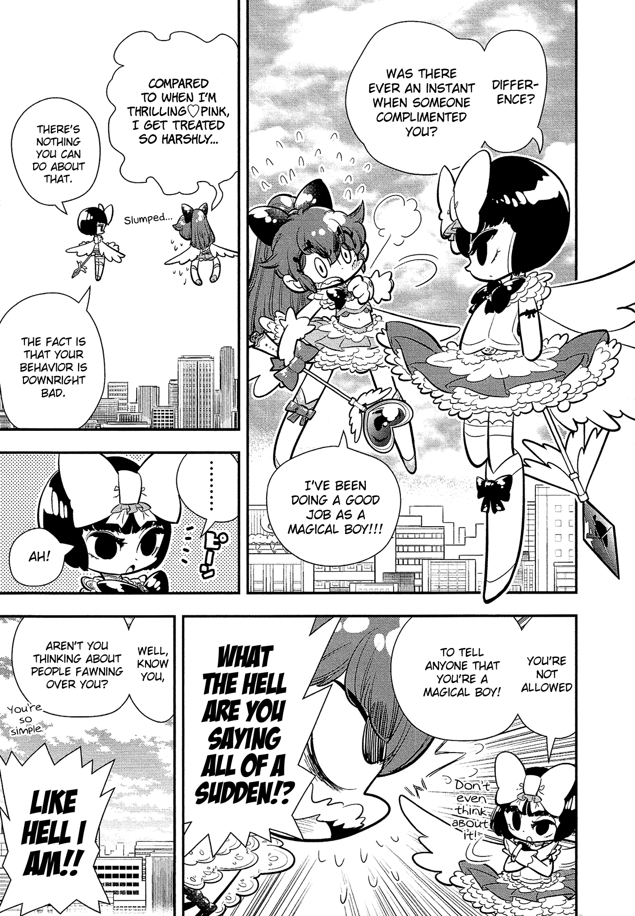 Bokura wa Mahou Shounen Chapter 7 page 8 - Chapter 7: Is That How They're Gonna Find Out!?