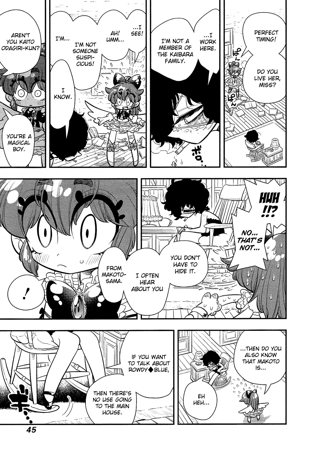 Bokura wa Mahou Shounen Chapter 8 page 12 - Chapter 8: I Feel Like I'll Never Be Able to Look Him in the Eye Again!!!
