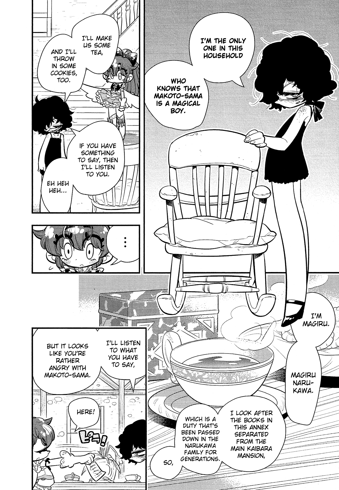 Bokura wa Mahou Shounen Chapter 8 page 13 - Chapter 8: I Feel Like I'll Never Be Able to Look Him in the Eye Again!!!