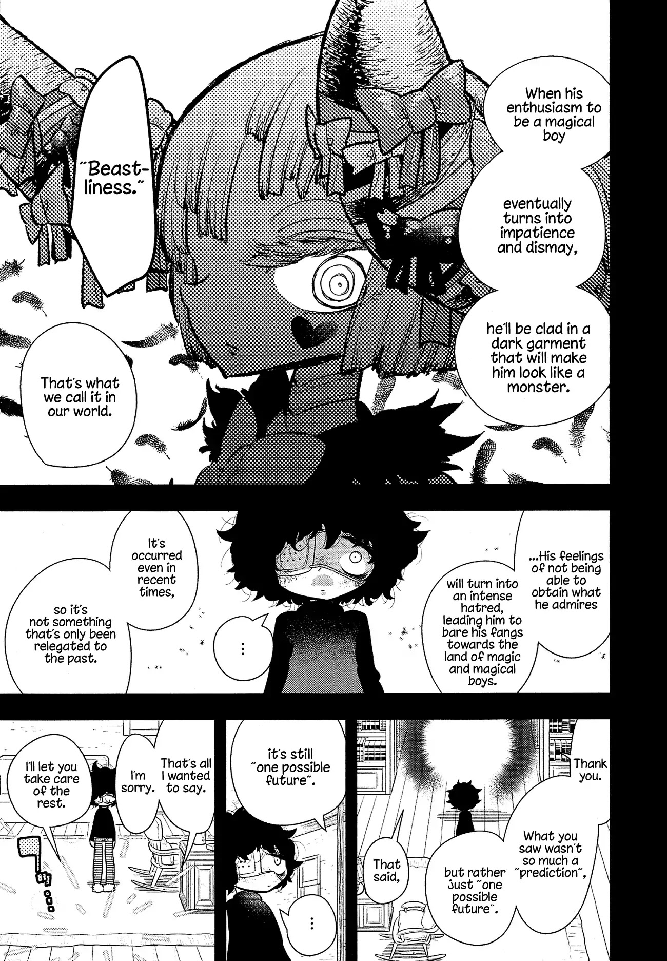 Bokura wa Mahou Shounen Chapter 9 page 16 - Chapter 9: What Am I Lacking?