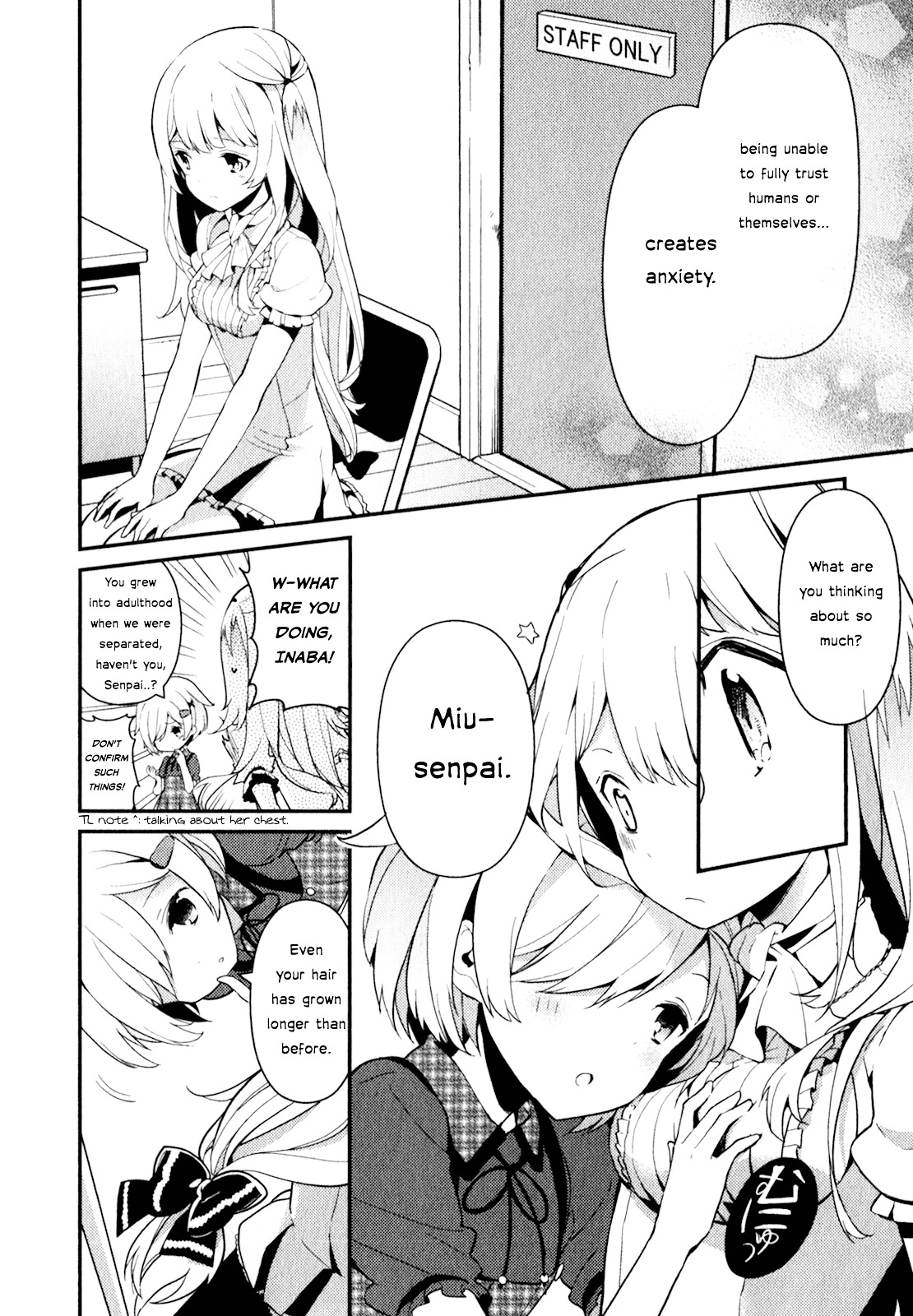 Bokura wa Minna Ikite Iru! Chapter 13 page 6 - Chapter 13 : Miko and the Unsettling Speech Spot