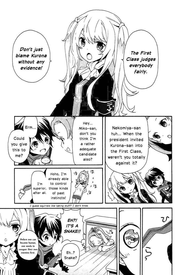 Bokura wa Minna Ikite Iru! Chapter 3 page 3 - Chapter 3 : Miko and the Dangerous Raven