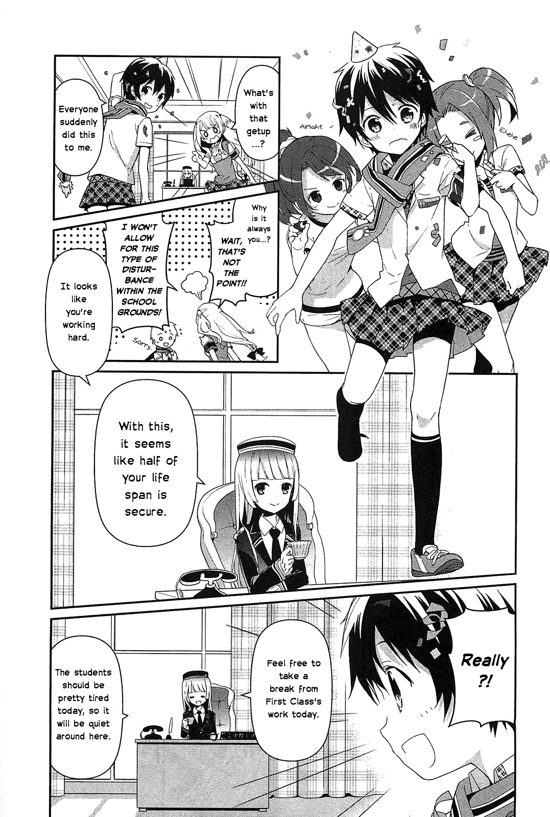 Bokura wa Minna Ikite Iru! Chapter 9 page 3 - Chapter 9 : Miko and Onee-sama's Whereabouts