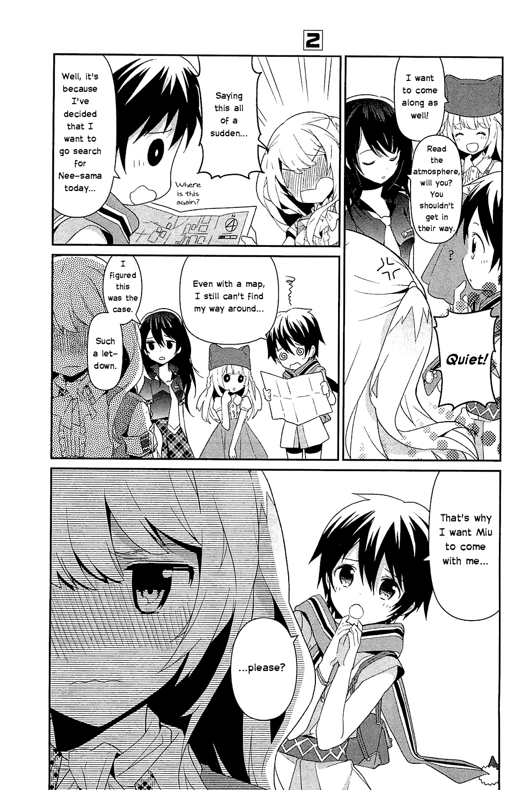 Bokura wa Minna Ikite Iru! Chapter 9 page 7 - Chapter 9 : Miko and Onee-sama's Whereabouts