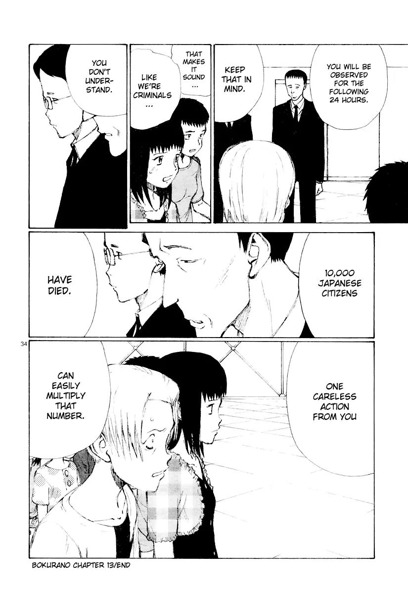 Bokurano Chapter 13 page 35 - Chapter 13