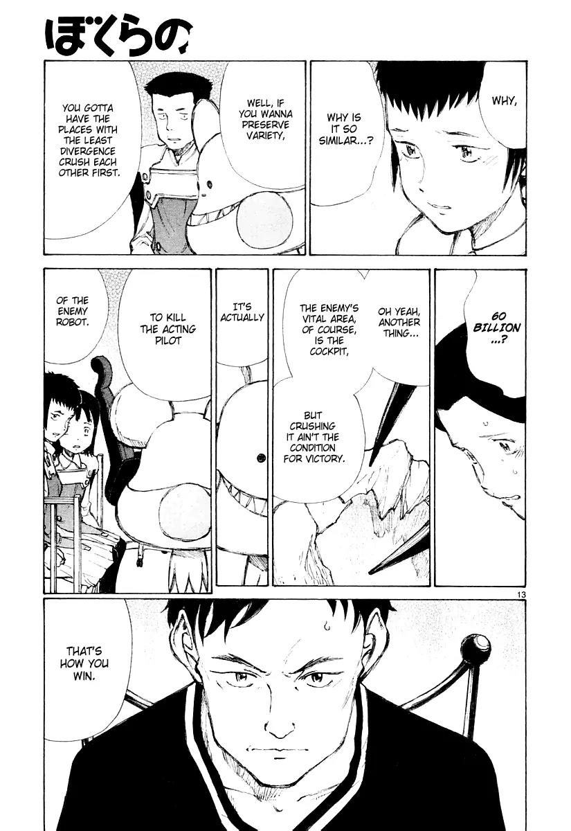 Bokurano Chapter 28 page 14 - Chapter 28