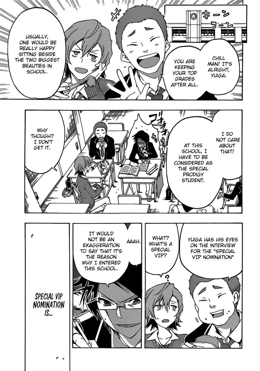 Bokutachi wa Benkyou ga Dekinai Chapter 1 page 13 - Chapter 1: Genius and 'X' are Two Sides of the Same Coin