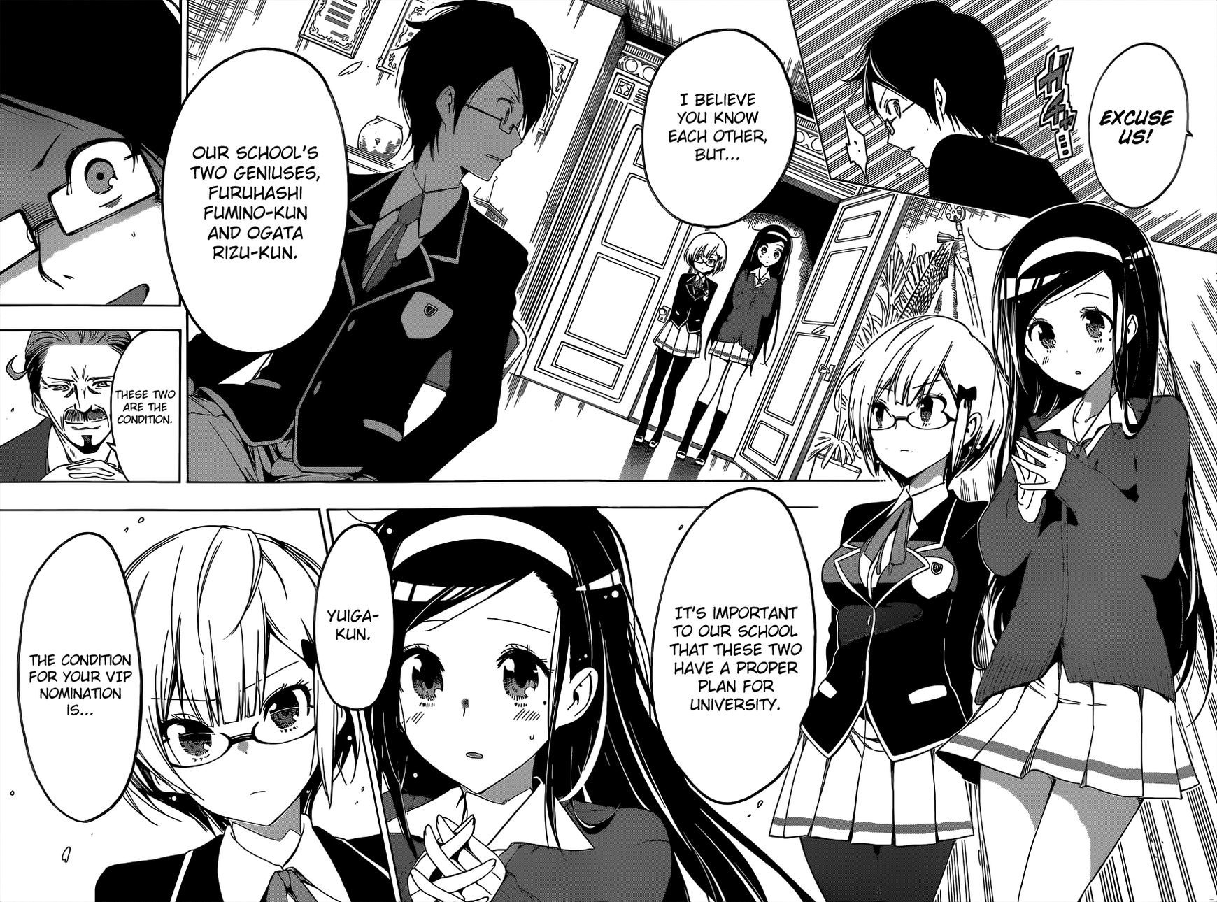 Bokutachi wa Benkyou ga Dekinai Chapter 1 page 20 - Chapter 1: Genius and 'X' are Two Sides of the Same Coin