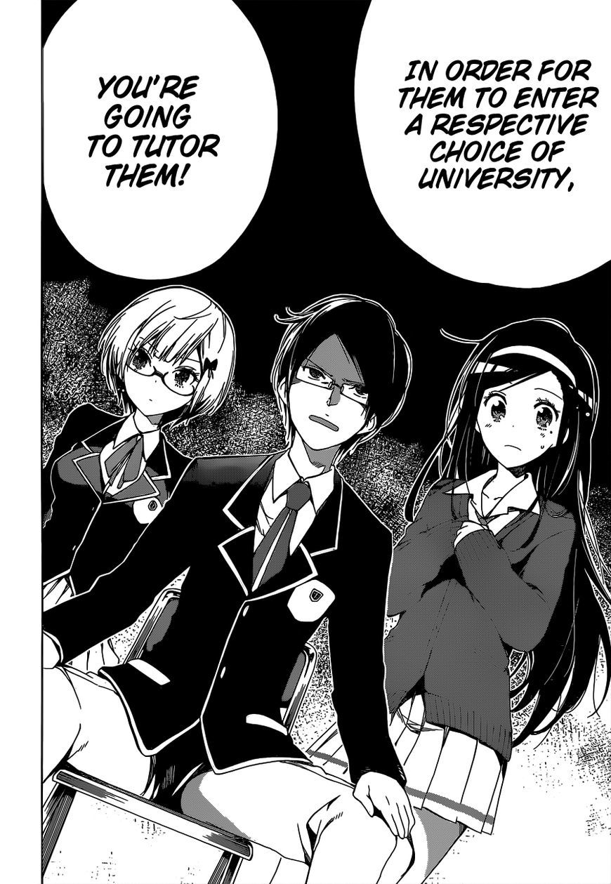 Bokutachi wa Benkyou ga Dekinai Chapter 1 page 21 - Chapter 1: Genius and 'X' are Two Sides of the Same Coin