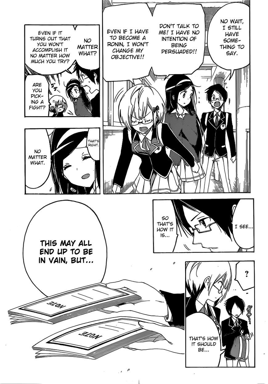 Bokutachi wa Benkyou ga Dekinai Chapter 1 page 42 - Chapter 1: Genius and 'X' are Two Sides of the Same Coin