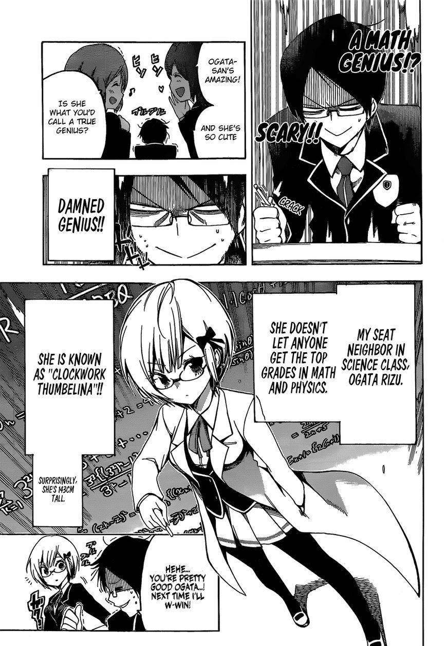Bokutachi wa Benkyou ga Dekinai Chapter 1 page 7 - Chapter 1: Genius and 'X' are Two Sides of the Same Coin