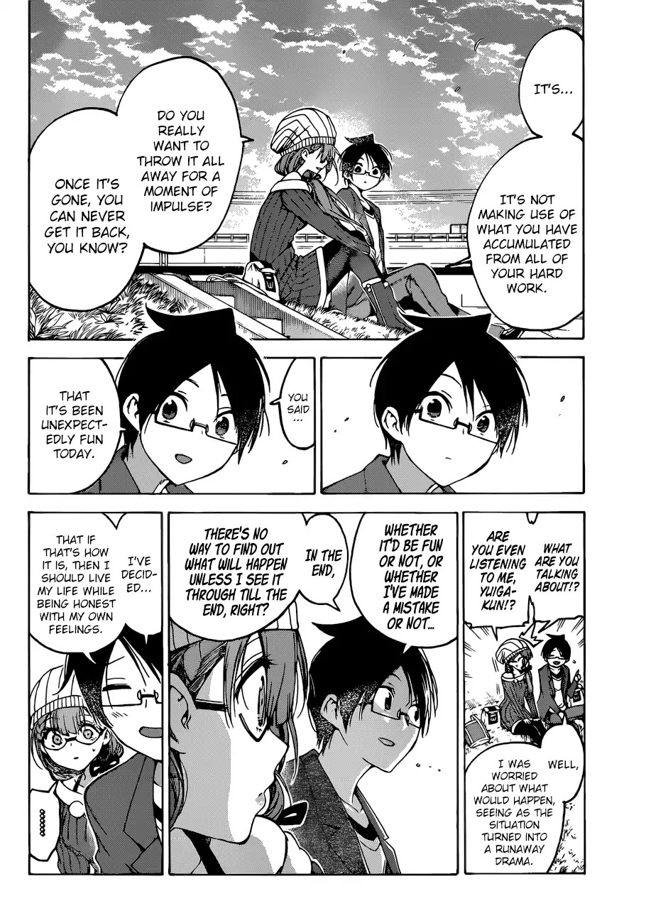 Bokutachi wa Benkyou ga Dekinai Chapter 100 page 17 - Chapter 100: The Ice Flower Dances with [X] in The Evenfall ①
