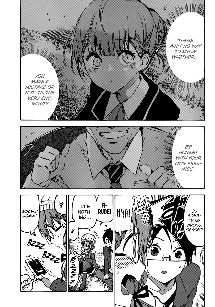 Bokutachi wa Benkyou ga Dekinai Chapter 100 page 18 - Chapter 100: The Ice Flower Dances with [X] in The Evenfall ①
