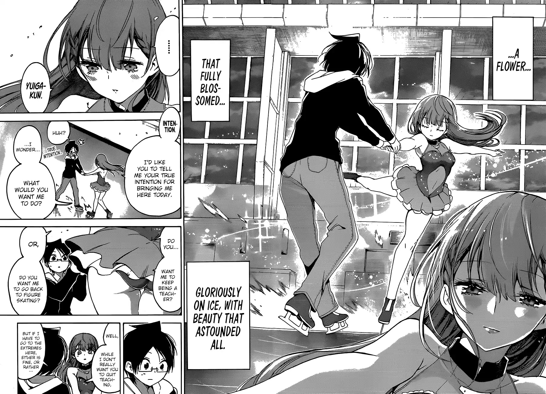 Bokutachi wa Benkyou ga Dekinai Chapter 102 page 17 - Chapter 102: The Ice Flower Dances with "X" in The Evenfall ③