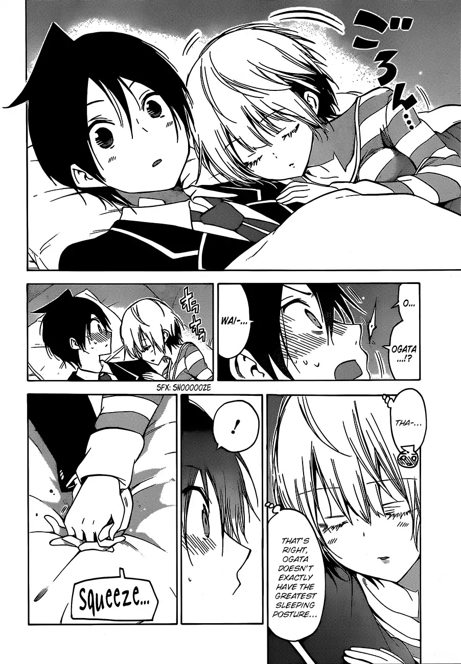 Bokutachi wa Benkyou ga Dekinai Chapter 103 page 17 - Chapter 103: The Connection Sometimes Makes Her Feel [X]
