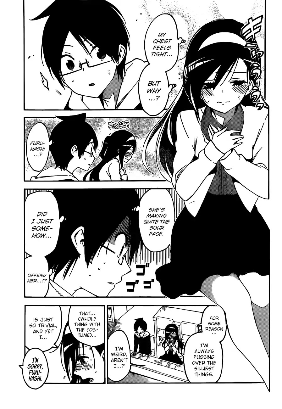 Bokutachi wa Benkyou ga Dekinai Chapter 104 page 14 - Chapter 104: Sometimes, The Light Pink Dress-Up Recalls The [X] at one Point