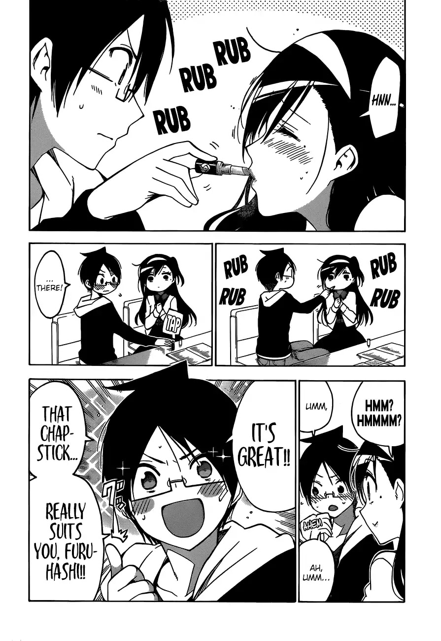 Bokutachi wa Benkyou ga Dekinai Chapter 104 page 17 - Chapter 104: Sometimes, The Light Pink Dress-Up Recalls The [X] at one Point