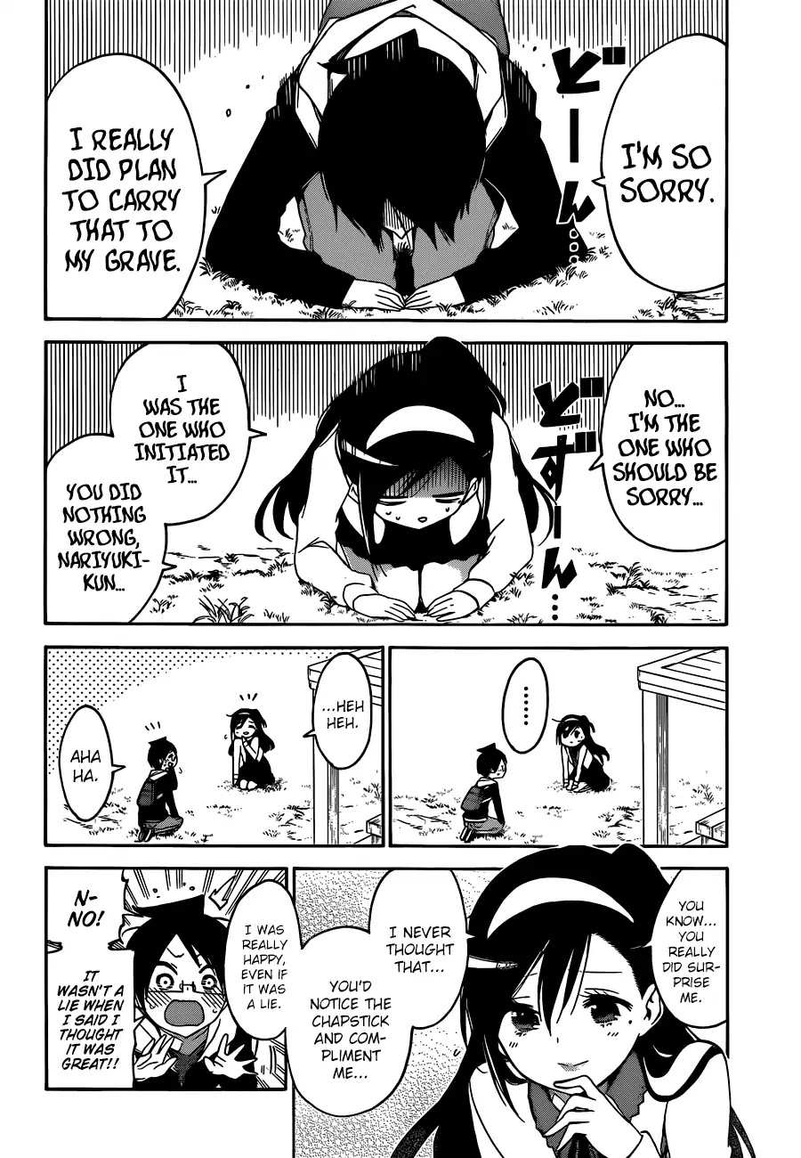 Bokutachi wa Benkyou ga Dekinai Chapter 104 page 19 - Chapter 104: Sometimes, The Light Pink Dress-Up Recalls The [X] at one Point