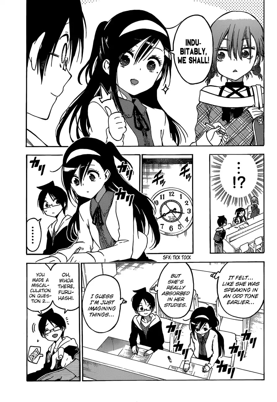 Bokutachi wa Benkyou ga Dekinai Chapter 104 page 8 - Chapter 104: Sometimes, The Light Pink Dress-Up Recalls The [X] at one Point