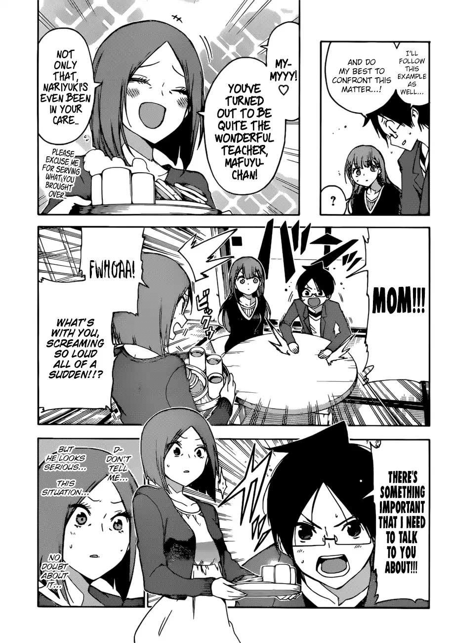 Bokutachi wa Benkyou ga Dekinai Chapter 106 page 12 - Chapter 106: Sure Enough, that Visit was a Major Event for all of [X]