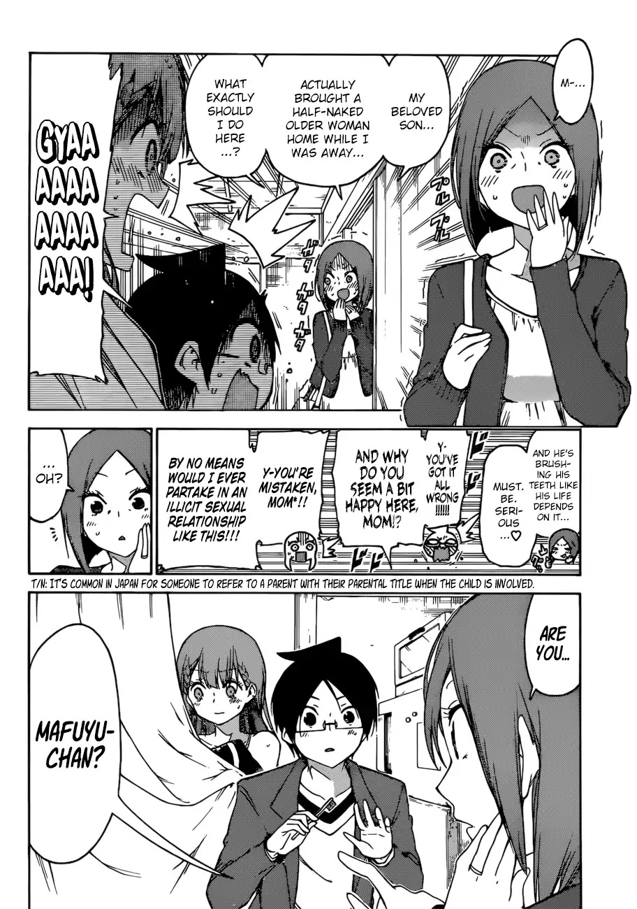 Bokutachi wa Benkyou ga Dekinai Chapter 106 page 9 - Chapter 106: Sure Enough, that Visit was a Major Event for all of [X]