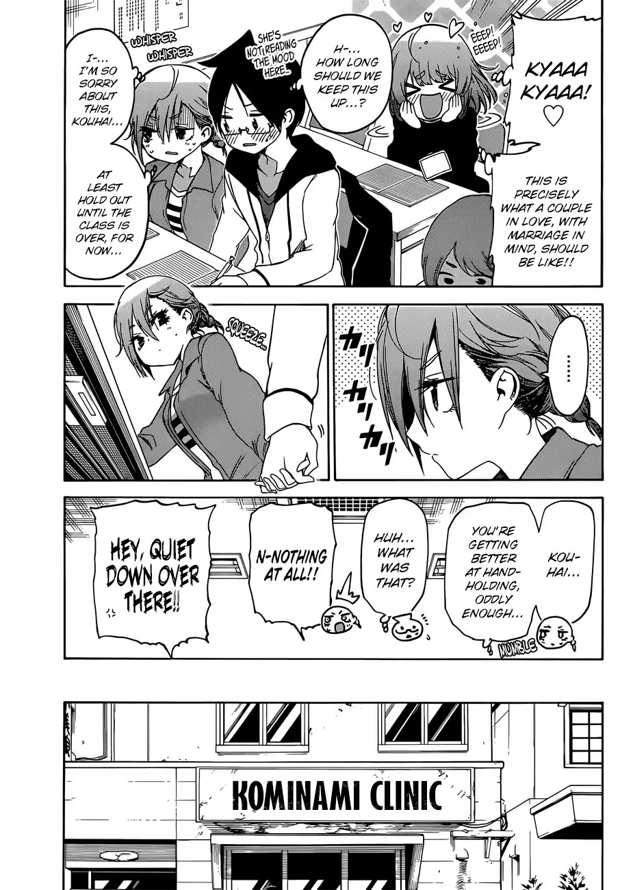Bokutachi wa Benkyou ga Dekinai Chapter 107 page 10 - Chapter 107: The Fairy Standing on Sand, Paints Tomorrow in [X] ①