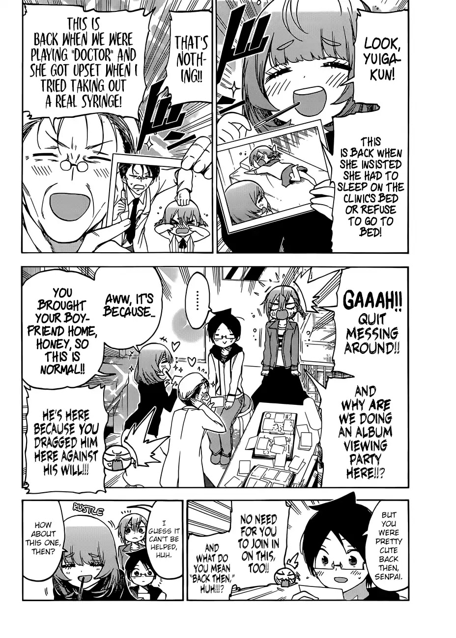 Bokutachi wa Benkyou ga Dekinai Chapter 107 page 11 - Chapter 107: The Fairy Standing on Sand, Paints Tomorrow in [X] ①
