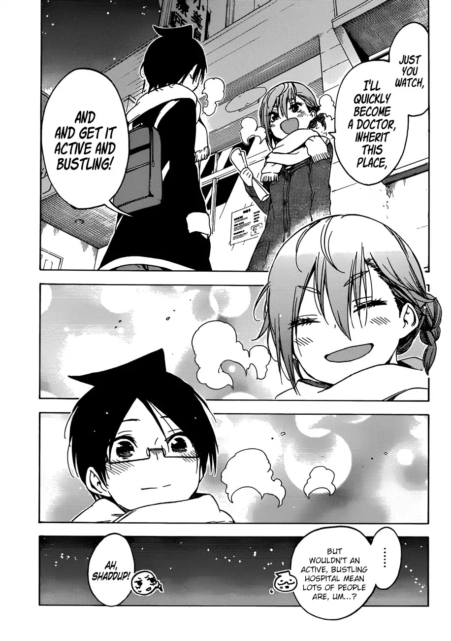 Bokutachi wa Benkyou ga Dekinai Chapter 107 page 18 - Chapter 107: The Fairy Standing on Sand, Paints Tomorrow in [X] ①