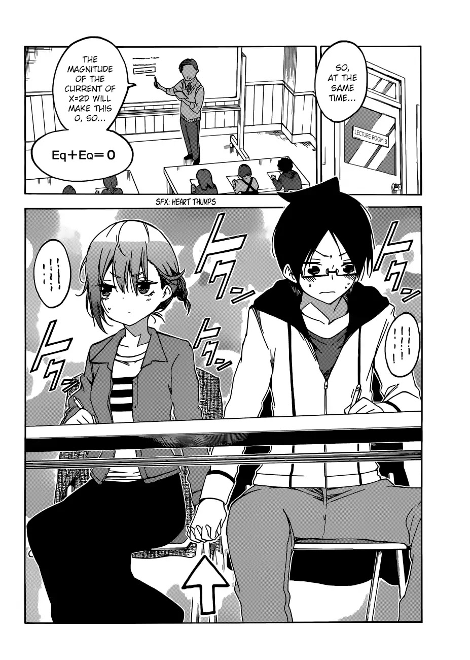 Bokutachi wa Benkyou ga Dekinai Chapter 107 page 9 - Chapter 107: The Fairy Standing on Sand, Paints Tomorrow in [X] ①