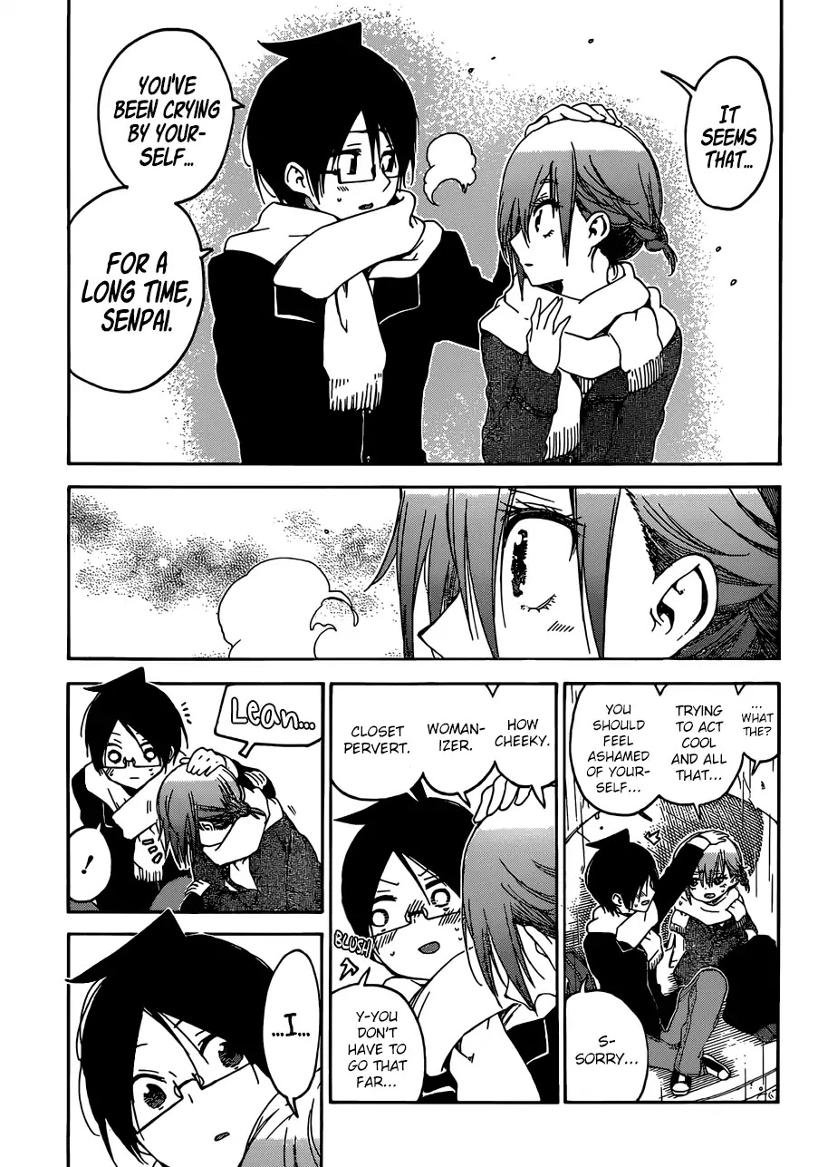 Bokutachi wa Benkyou ga Dekinai Chapter 108 page 14 - Chapter 108: The Fairy Standing on Sand, Paints Tomorrow in [X] ②