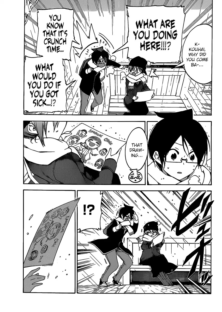 Bokutachi wa Benkyou ga Dekinai Chapter 108 page 8 - Chapter 108: The Fairy Standing on Sand, Paints Tomorrow in [X] ②
