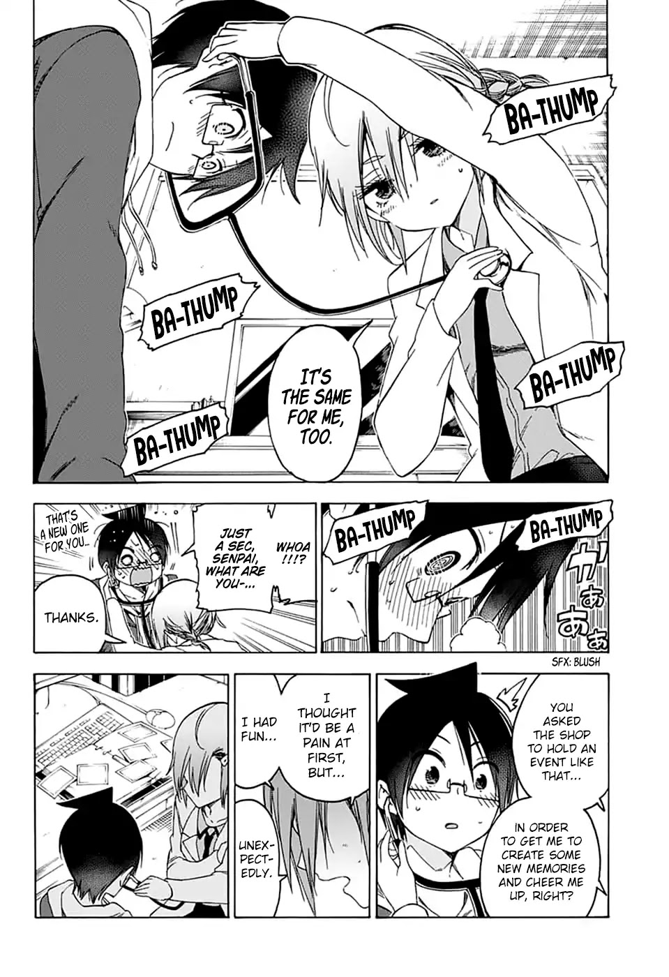 Bokutachi wa Benkyou ga Dekinai Chapter 109 page 15 - Chapter 109: The Fairy Standing on Sand, Paints Tomorrow in [X] ③