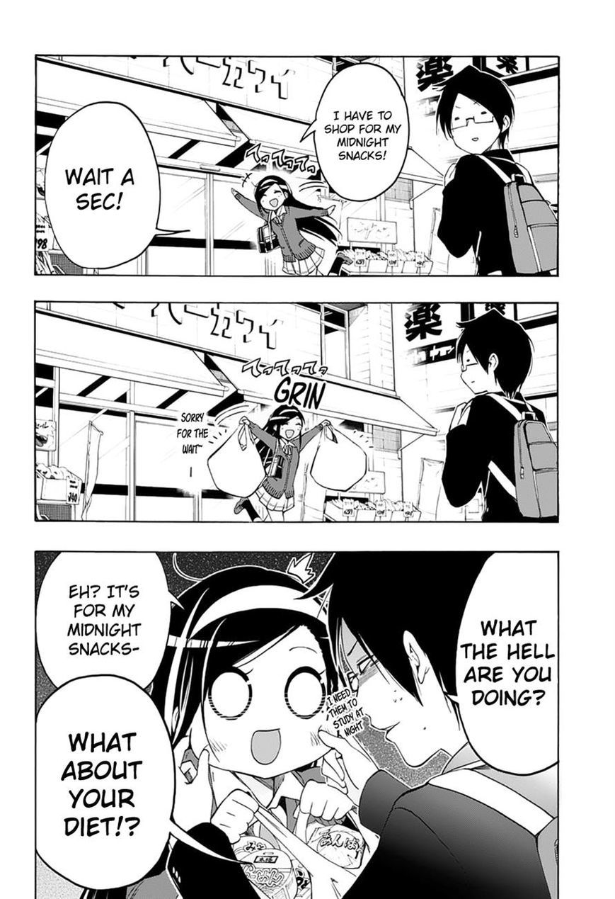 Bokutachi wa Benkyou ga Dekinai Chapter 11 page 18 - Chapter 11: The Weight is the retribution for a genius' [X]