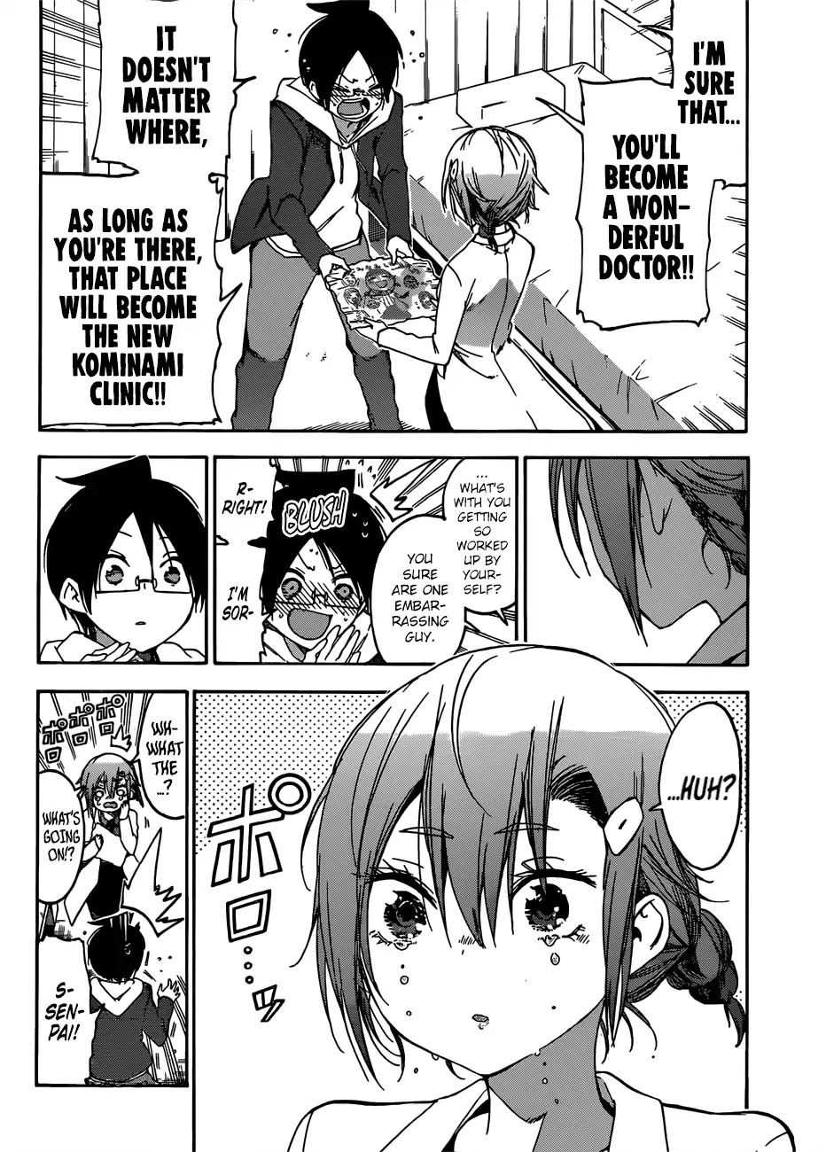 Bokutachi wa Benkyou ga Dekinai Chapter 110 page 15 - Chapter 110: The Fairy Standing on Sand, Paints Tomorrow in [X] ④