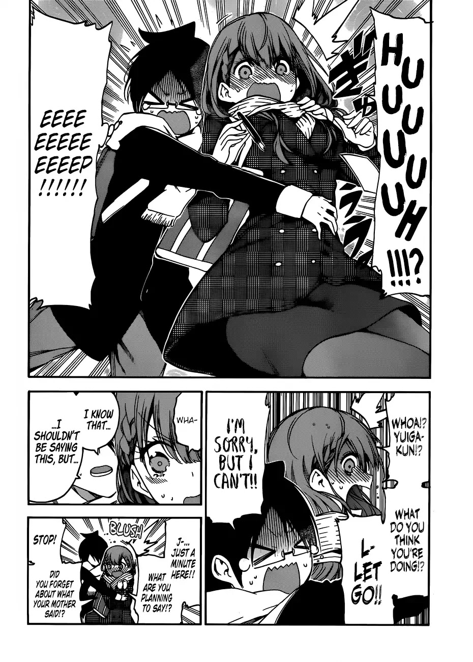 Bokutachi wa Benkyou ga Dekinai Chapter 111 page 12 - Chapter 111: The [X] that the Predecessor Visits is Sometimes Filled with Abnormality